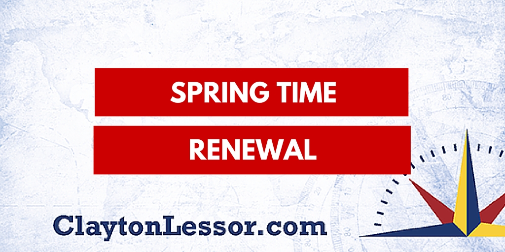 Spring Time Renewal - Clayton Lessor